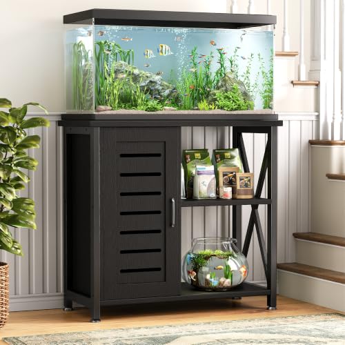 20 29 Gallon Fish Tank Stand (Black / 20-29 Gallon)