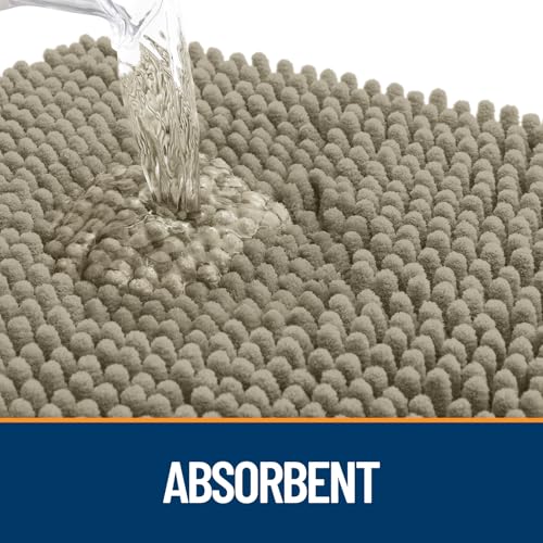 Dog Door Mat for Muddy Paws 44x24 (Warm Taupe / 44" X 24")