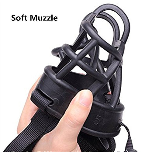 Basket Dog Muzzles (Black / 5: Snout 11-14.9")