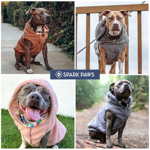 Sherpa Fleece Dog Jacket (Light Green / Small)