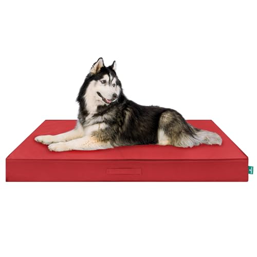 Cooling Dog Bed (Jumbo Plus / Red)