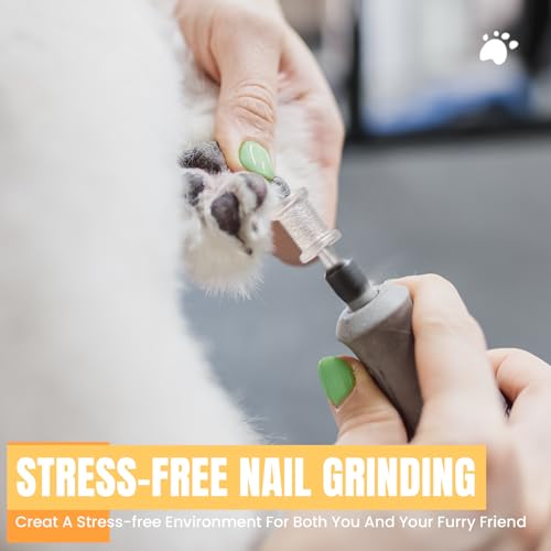Diamond Dog Nail Grinder Bits (2pcs-60/120Grit+80/120Grit)