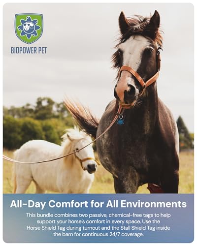 BioPower Natural Fly & Tick Repellent for Horses (Tag Bundle)