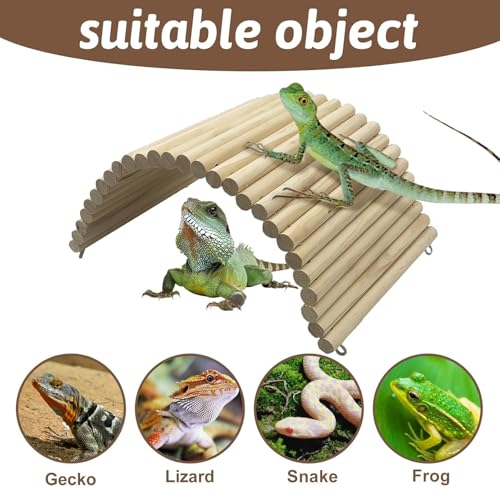 15.66 x 7.8 inch Wooden Reptile Hideout (15.66 x 7.8 inches)