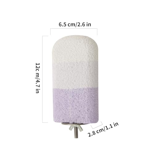 Mineral Bird Perch (Gradient Purple / 4.7")