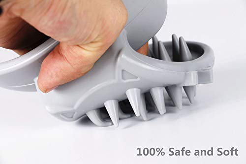 Cat Brush Shedding Grooming (silver gray)