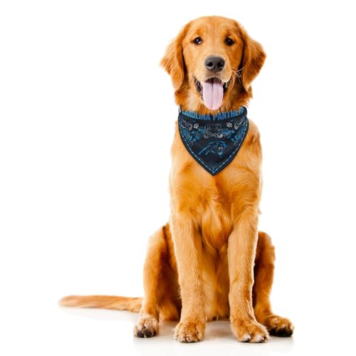 NFL Carolina Panthers Pet Bandana (Carolina Panthers / Medium)
