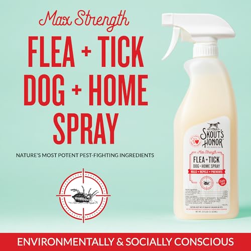 Natural Flea and Tick Dog and Home Spray (Flea & Tick Home Spray)