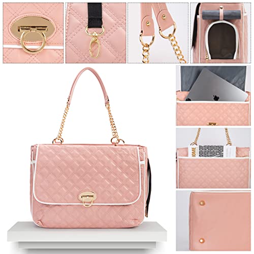 Fashion Pet Carrier Dogs Cat Small Animals Purse Bag (Pink)