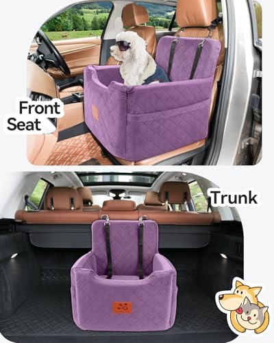 Dog Car Seat for Small (Purple)