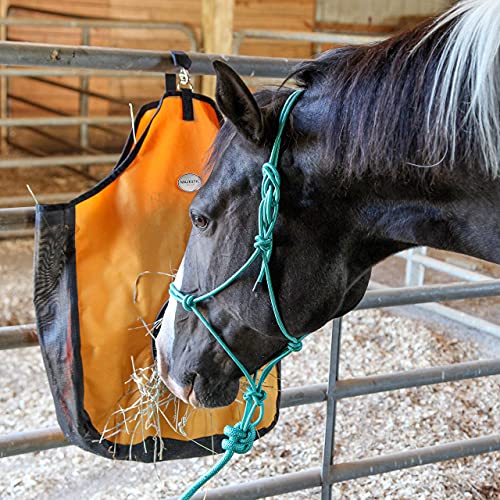1200 D Hay Feeder Tote Bag for Horses (Orange)