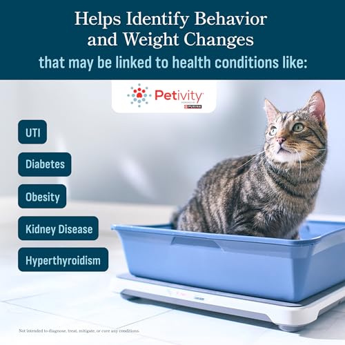 Purina Petivity Smart Litter Box Monitor Cat Weight & Health Tracker