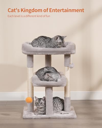 Small Cat Tree (27.5IN / Light Gray)