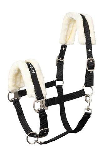 Howard Soft Fleece Horse Halter (Warmblood / Black)