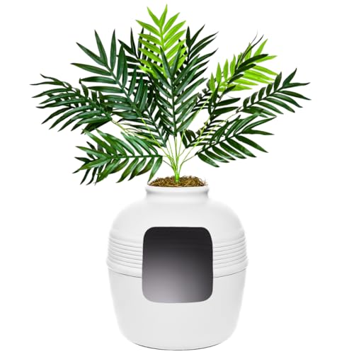 Original Hidden Litter Box Planter (White Birch)