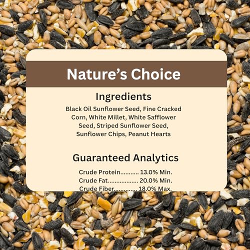 Nature's Choice Wild Bird Seed (8 Pound (Pack of 1))