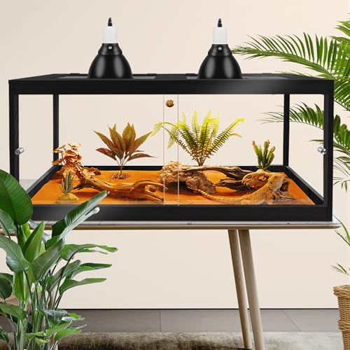 Bearded Dragon Tank 81 Gallon (Black / 81 Gallons)