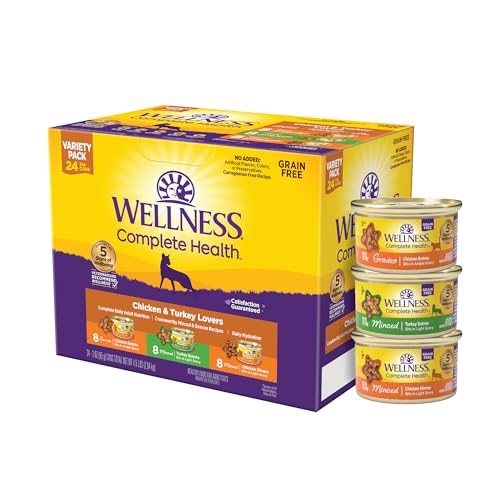 Complete Health Gravy and Minced Variety Pack Adult Canned Wet Cat Food (3 Ounce (Pack of 24))