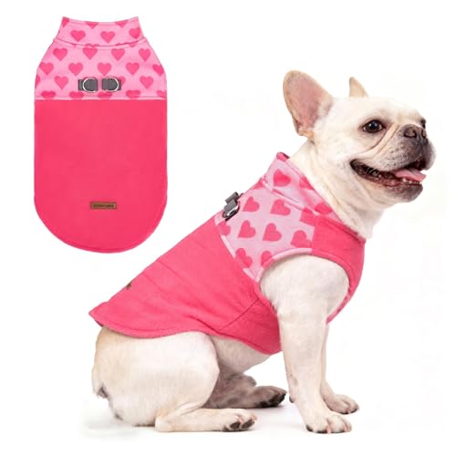 Fleece Dog Sweater (Pink / Large)
