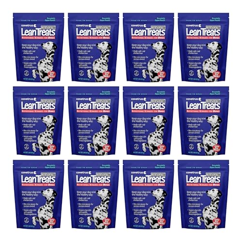 Nutrisential Lean Treats for Dogs (12 Pack (4 Ounce Bags))