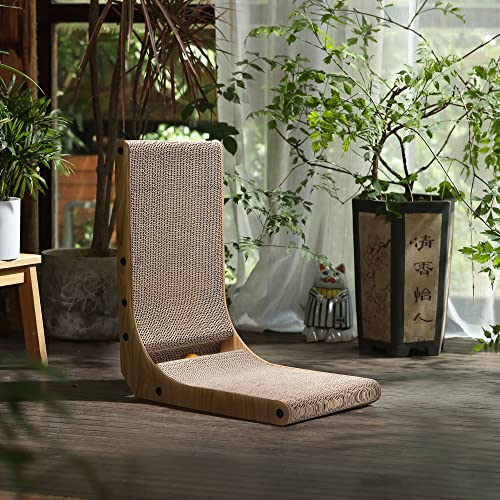 Cat Scratcher (1 Pack 18.7 in Wood Color)