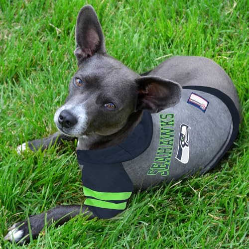 NFL Seattle Seahawks Hoodie for Dogs & Cats (Small / Seattle Seahawks)