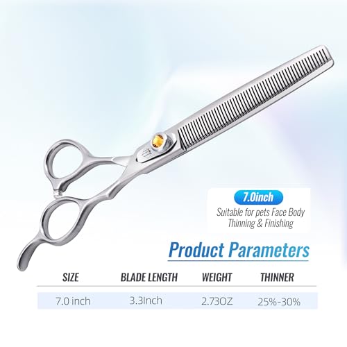 Fenice Professional Dog Grooming Scissors (Thinning / 7.0 inch)