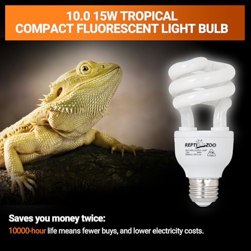 UVB Light for Desert Reptile 2 Pack (10.0 15W)