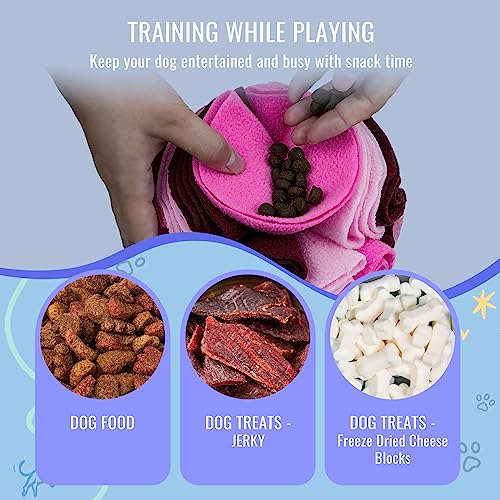 Pet Snuffle Ball (Fantasy pink / 15cm)