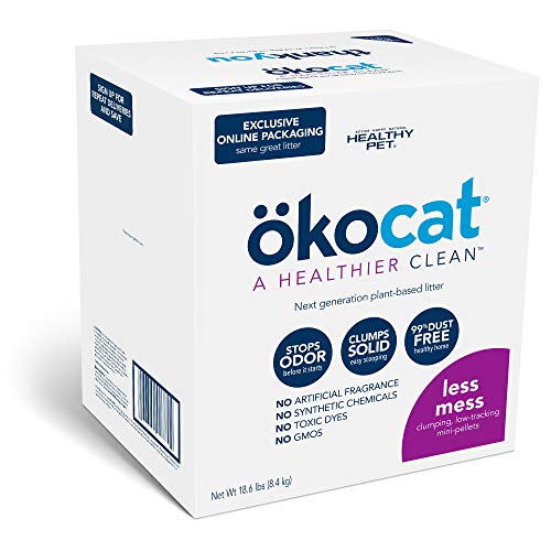 Less Mess Low Tracking Wood Clumping Cat Litter Mini