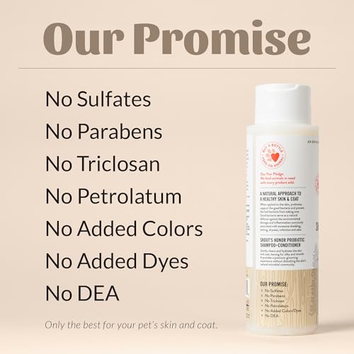 Probiotic Dog Shampoo and Conditioner
