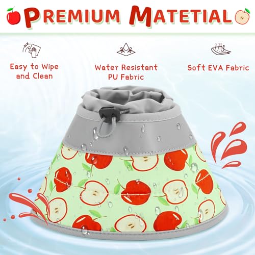 Cat Cone Collar Soft to Stop Licking (AppleRed / S)