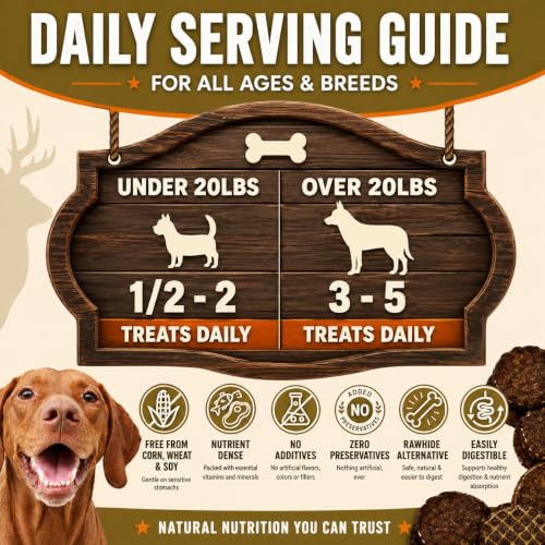 Gaines Family Farmstead Elk Chips for Dogs (4 Ounce (Pack of 1))
