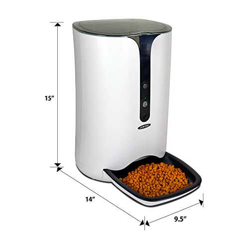 Lentek Smart Pet Feeder with 720p HD Camera & 2