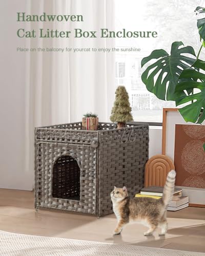 Cat Litter Enclosure (Gray / Standard)