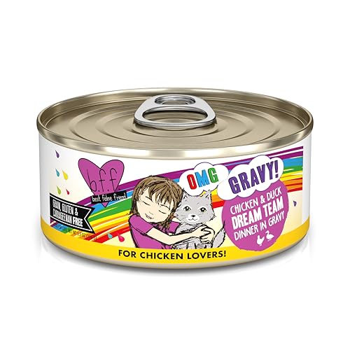 B.F.F. OMG Best Feline Friend Oh My Gravy! (5.5 Ounce (Pack of 8))