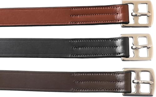 Exion Stirrup Leathers for English Saddles (Oak Brown / 150 cm / 60")