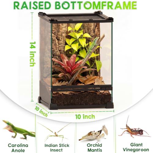 10"x10"x14" Reptile Terrarium