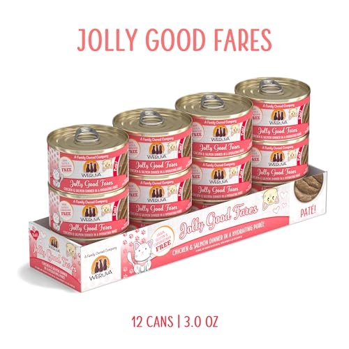 Wet Cat Food Jolly Good Fares with Chicken and Salmon Pate