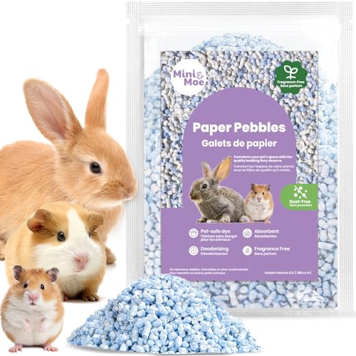 Rabbit Bedding Guinea Pig Bedding Paper Pellet Bedding (1.98lbs / Mulberry)