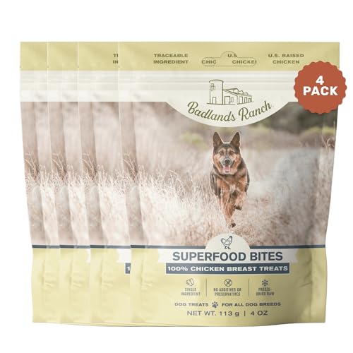 Superfood Bite Chicken Dog Treats (4 Ounce (Pack of 4))