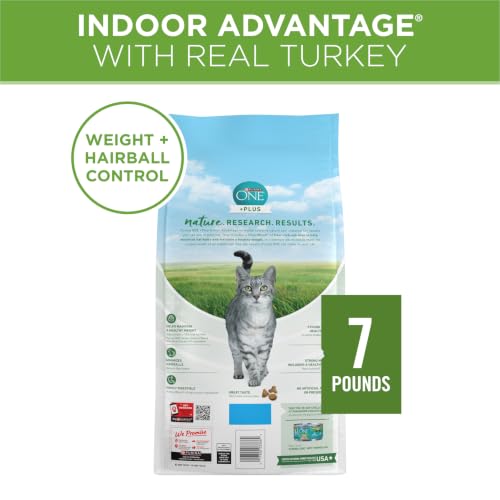 Natural Indoor Dry Cat Food (7 Pound (Pack of 1))