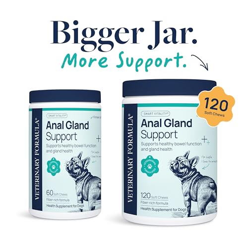 Anal Gland Support Chews for Dogs (120 Count / Anal Gland Support)