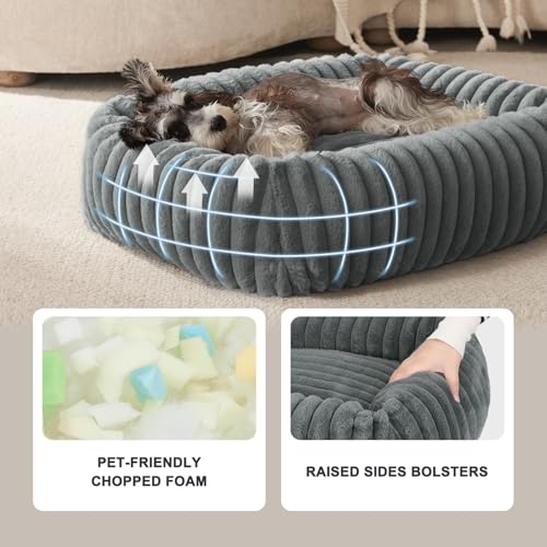 Dog Beds Large Sized Dog (Grey / XL(42"x20"x8"))