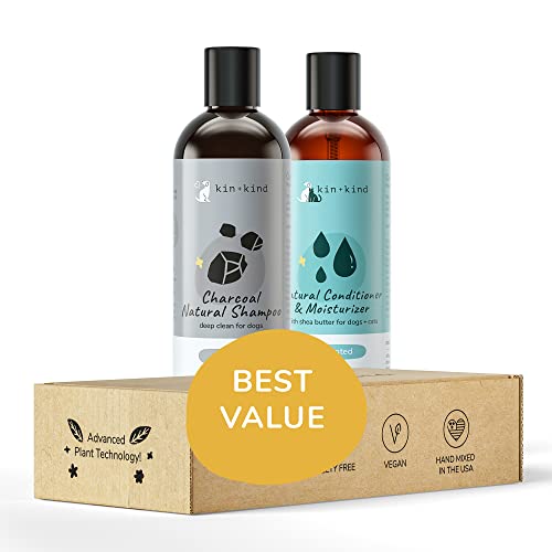 Natural Cat & Dog Shampoo and Conditioner Set