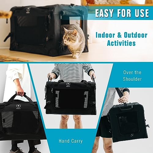 Extra Large Cat Carrier (Black)