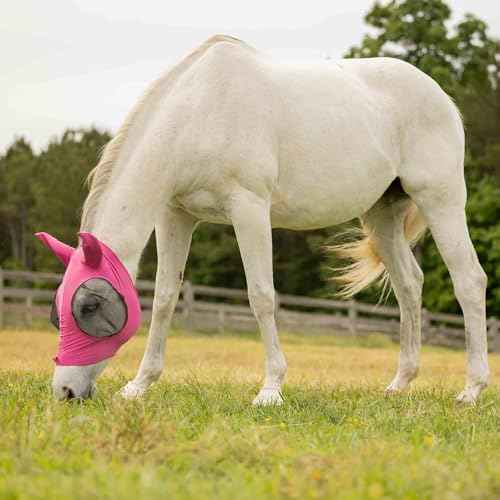 Bug Out Horse Fly Mask (Pink Flambe / Horse)