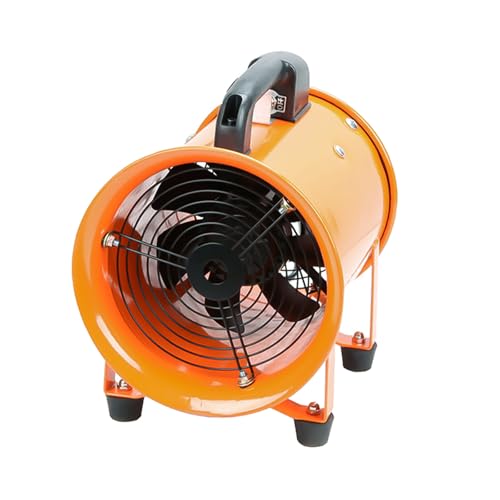12-Inch High-Velocity Portable Utility Blower Fan, Industrial Exhaust Fan, 3150 RPM Ventilator for Basements, Workshops, Warehouses, and Confined Spaces (12")
