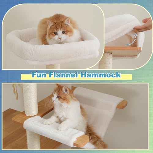 Wooden Cat Tree (Walnut)