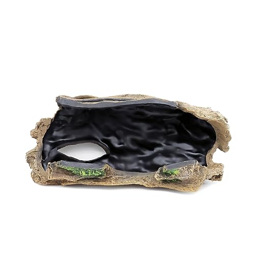 Aquarium Resin Bark Terrarium Decor Lizard